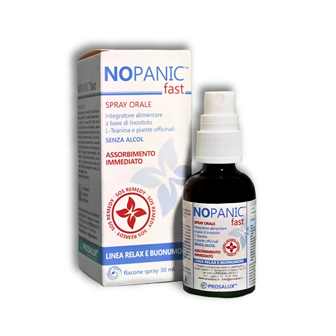 Nopanic Fast Spray Orale 30 Ml