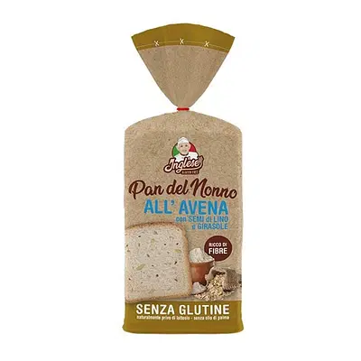 INGLESE PANE DEL NONNO AVENA 300 G INGLESE PANE DEL NONNO AVENA 300 G