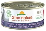NATURAL TONNO, POLLO E PROSCIUTTO 150 G