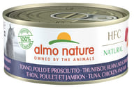 NATURAL TONNO, POLLO E PROSCIUTTO 150 G