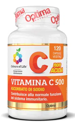 COLOURS OF LIFE VITAMINA C 500 120 CAPSULE VEGETALI 900 MG COLOURS OF LIFE VITAMINA C 500 120 CAPSULE VEGETALI 900 MG