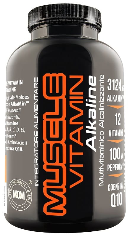 NET INTEGRATORI MUSCLE VITAMIN ALKALINE 120 COMPRESSE