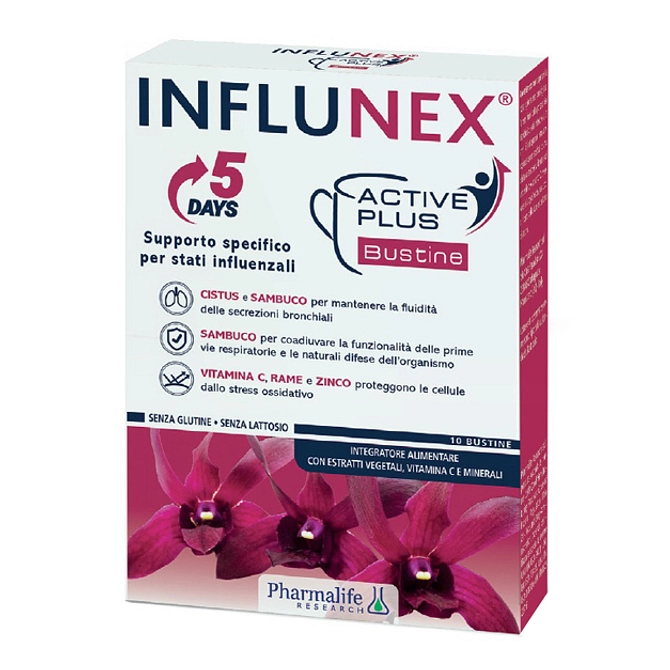 Influnex Active Plus 10 Bustine