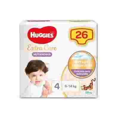HUGGIES EXTRA CARE MUTANDINA BASE TAGLIA 4 26 PEZZI