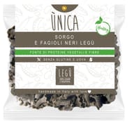 UNICA LA VERA PASTA SENZA GLUTINE CEREALI ARRICCHITI DI LEGUMI ITALIANI GIGLI NERI CON SORGO E FAGIOLI NERI 240 G