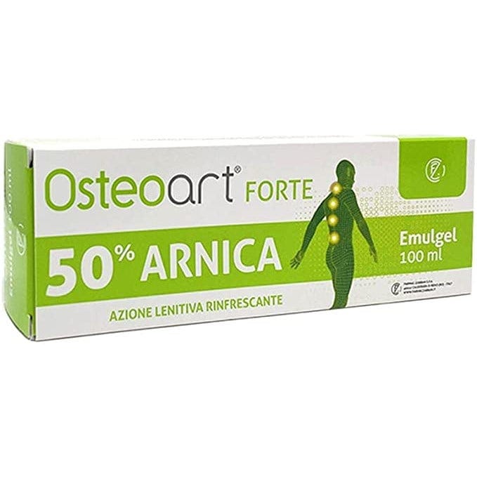 OSTEOART FORTE 50% ARNICA EMULGEL 100 ML AZIONE LENITIVA RINFRESCANTE