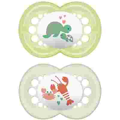 MAM ORIGINAL 6+ SILICONE NEUTRO 2 PEZZI