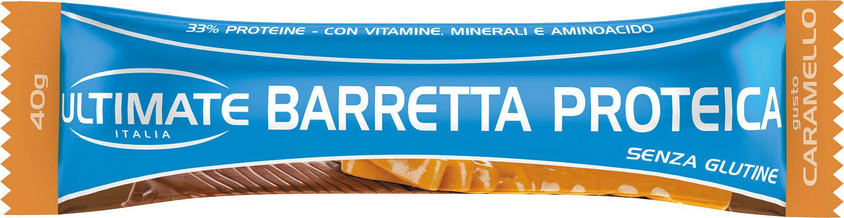 Ultimate Italia Barretta Proteica Caramello 1 Pezzo