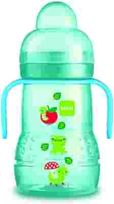MAM TRAINER 220 ML 4+ BECCUCCIO SOFT SILICONE MASCHIO