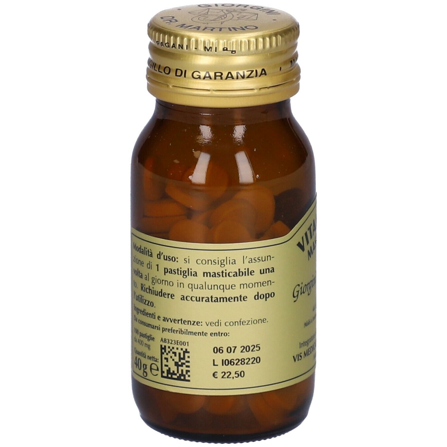 Vitamina B1 Masticabile 100 Pastiglie