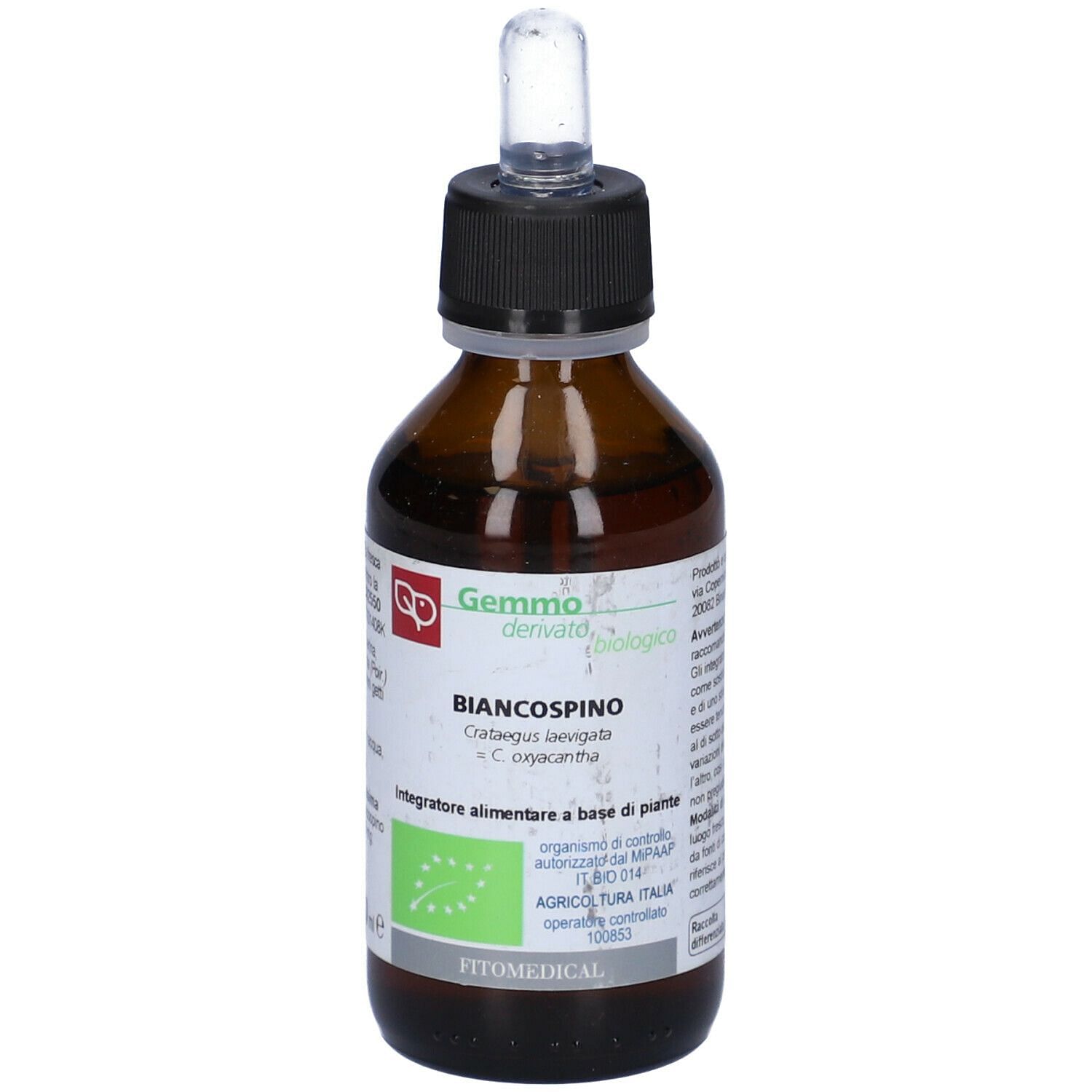 Biancospino Macerato Glicerico 100 Ml Bio