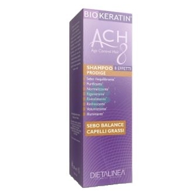 Biokeratin Ach8 Shampoo Sebo Equilibrio 200 Ml