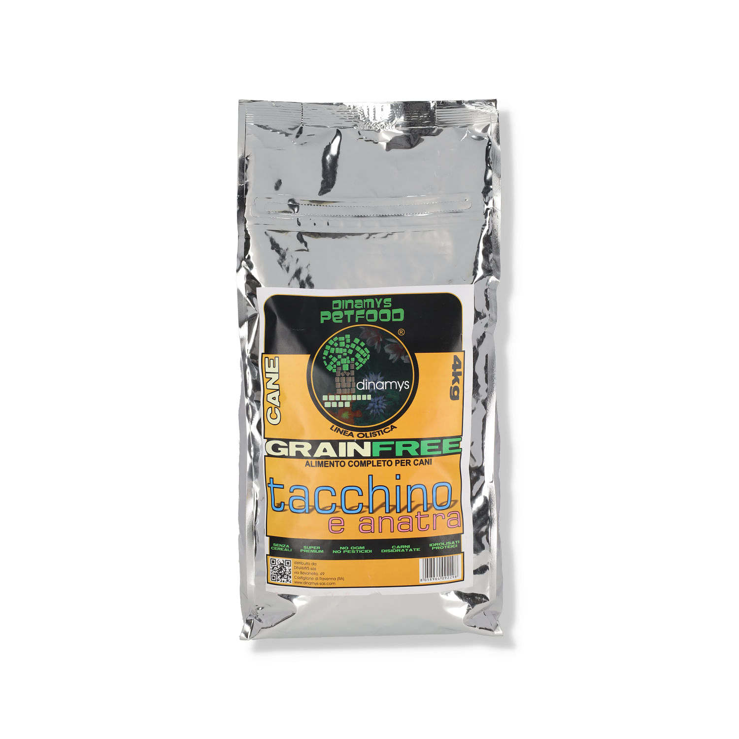 Cane Grain Free Tacchino Anatra 4 Kg