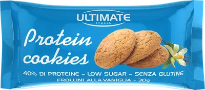ULTIMATE PROTEIN COOKIES VANIGLIA 30 G ULTIMATE PROTEIN COOKIES VANIGLIA 30 G