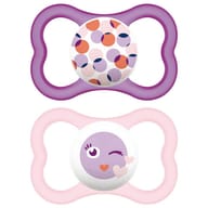MAM AIR SUCCHIETTO 16+ MESI SILICONE FEMMINA 2 PEZZI