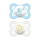 MAM AIR SUCCHIETTO 2-6 MESI SILICONE MASCHIO 2 PEZZI