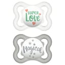 MAM AIR SUCCHIETTO 2-6 MESI SILICONE NEUTRO 2 PEZZI