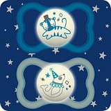 MAM AIR NIGHT SUCCHIETTO 16+ MESI SILICONE NEUTRO 2 PEZZI