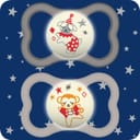 MAM AIR NIGHT SUCCHIETTO 6+ MESI SILICONE NEUTRO 2 PEZZI