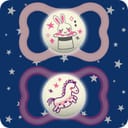 MAM SUCCHIETTO ORIGINAL NIGHT 6+ MESI SILICONE NEUTRO 2 PEZZI