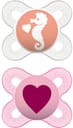 MAM SUCCHIETTO ORIGINAL START 0-2 MESI SILICONE FEMMINA 2 PEZZI