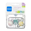 MAM SUCCHIETTO ORIGINAL START 0-2 MESI SILICONE NEUTRO 2 PEZZI