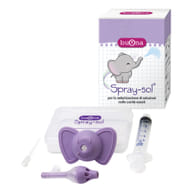 BUONA SPRAY-SOL NEBULIZZATORE SPRAY SOL + AGO CANNULA + SIRINGA LUER LOCK DA 5 ML + ELEFANTINO COPRI-SIRINGA + CONTENITORE