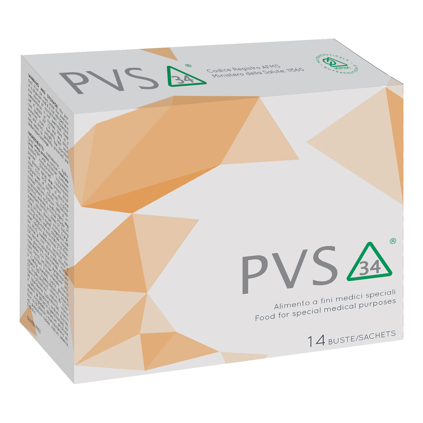 Pvs34 12 Bustine Monodose 15 G