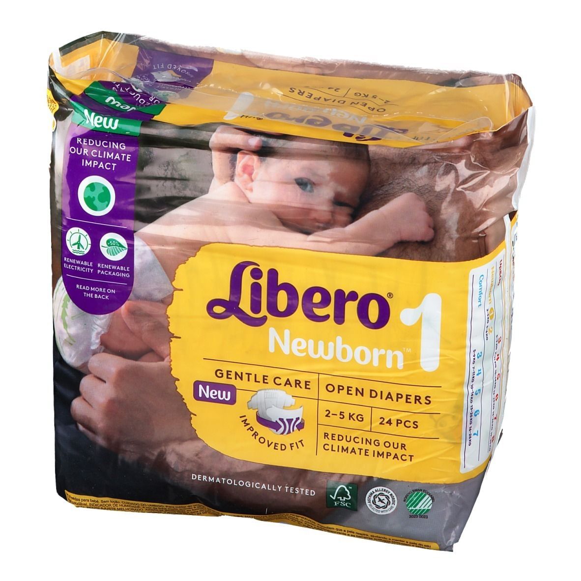 LIBERO NEWBORN 1 2-5 KG 24 PEZZI