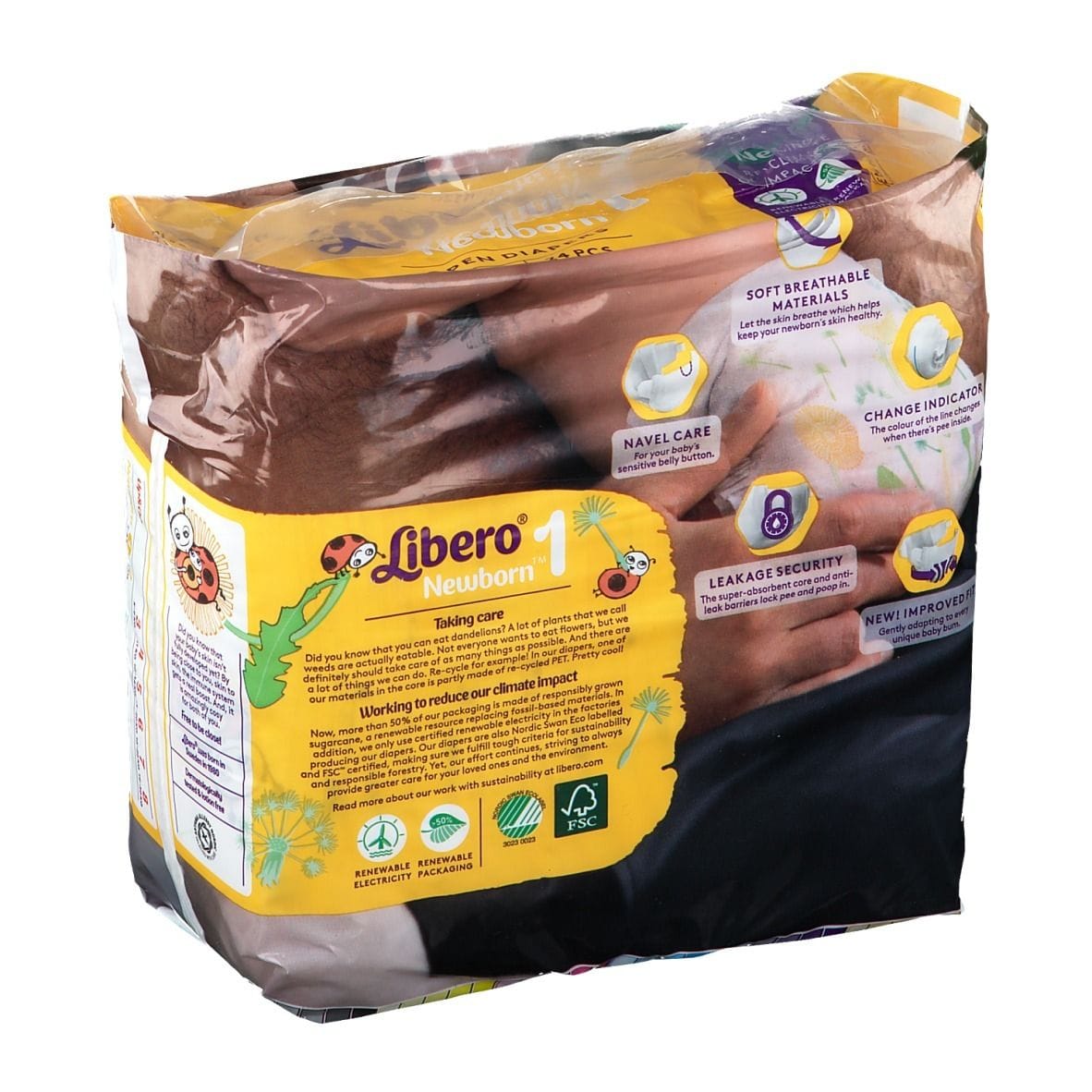 LIBERO NEWBORN 1 2-5 KG 24 PEZZI