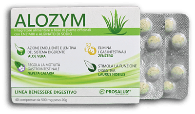 ALOZYM 40 COMPRESSE