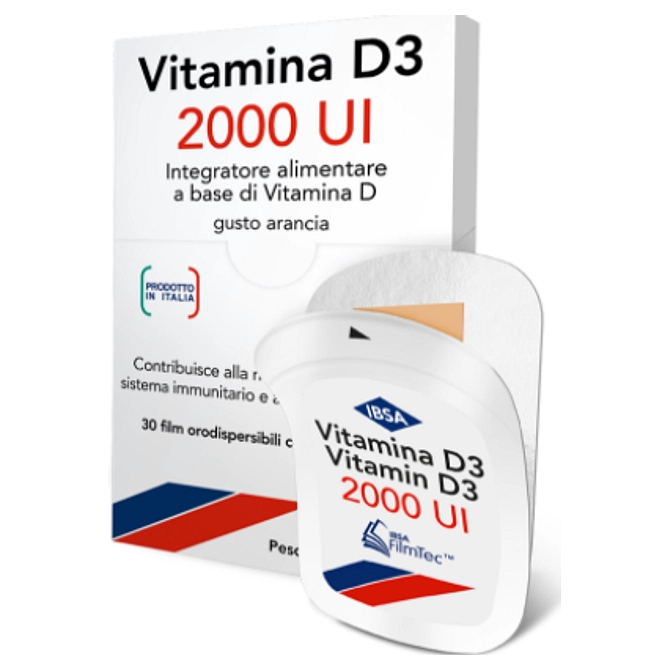 Vitamina D3 Ibsa 2000 Ui 30 Film Orali