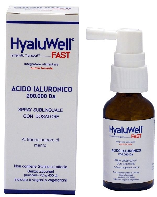 Hyaluwell Fast Spray Sublinguale 20 Ml