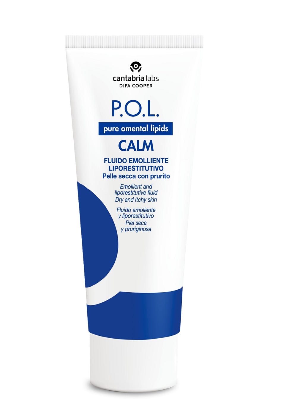 P.O.L PURE OMENTAL LIPIDS CALM FLUIDO EMOLLIENTE LIPORESTITUTIVO PELLE SECCA CON PRURITO 200 ML