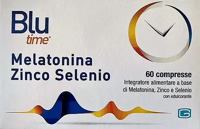 BLU TIME MELATONINA/ZINCO/SELENIO COMPRESSE BLU TIME MELATONINA/ZINCO/SELENIO COMPRESSE
