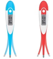 TERMOMETRO DIGITALE PUNTA FLESSIBILE BLU