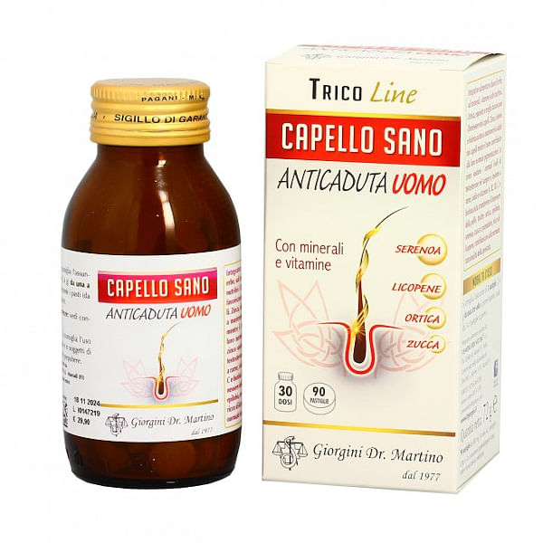 Capello Sano Anticaduta Uomo 120 Pastiglie