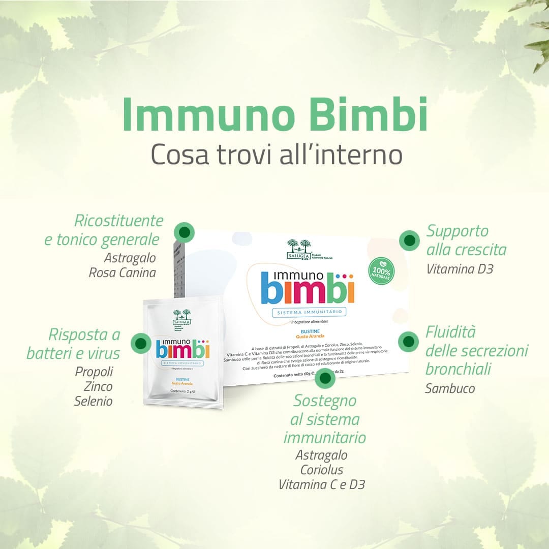 SALUGEA IMMUNO BIMBI 30 BUSTINE VECCHIA FORMULAZIONE
