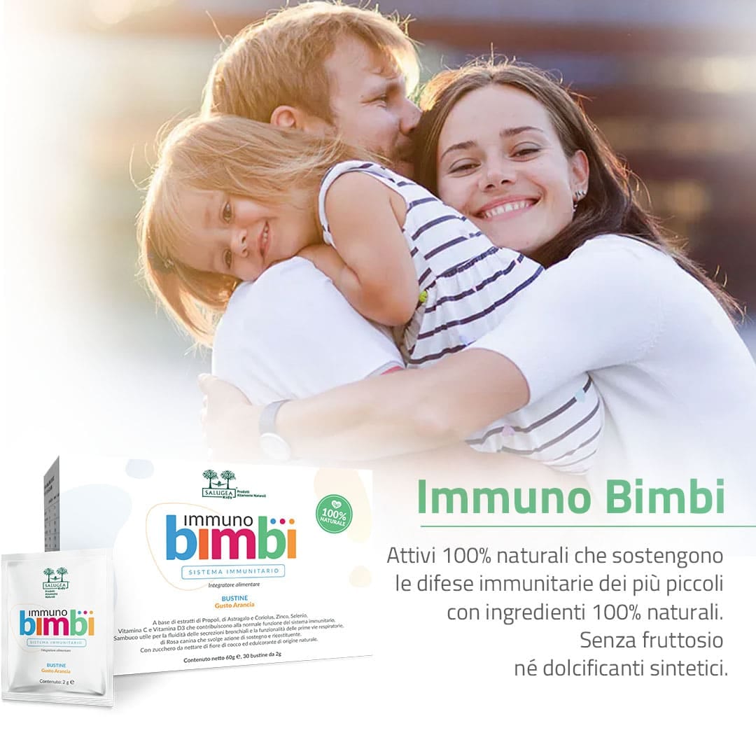 SALUGEA IMMUNO BIMBI 30 BUSTINE VECCHIA FORMULAZIONE