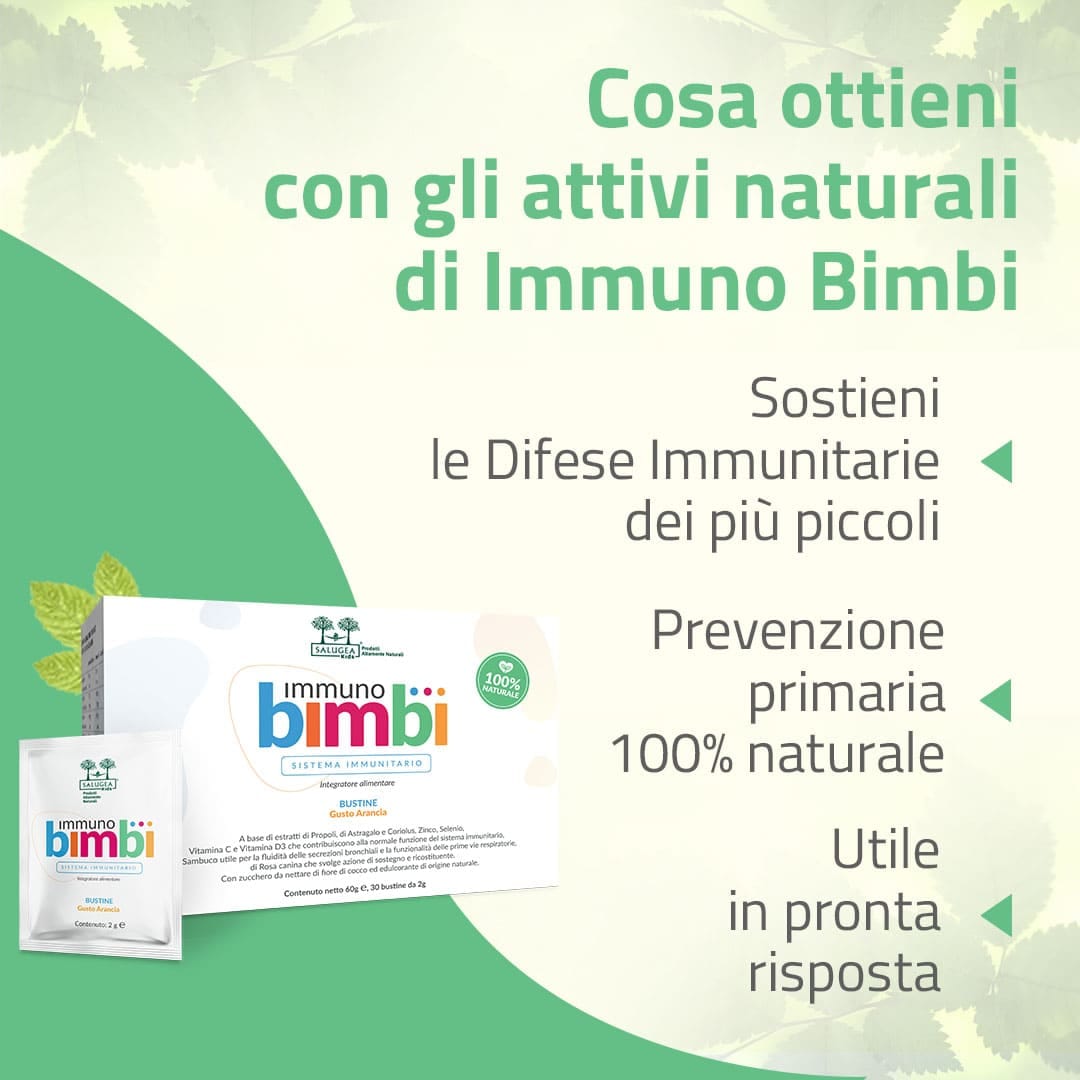 SALUGEA IMMUNO BIMBI 30 BUSTINE VECCHIA FORMULAZIONE