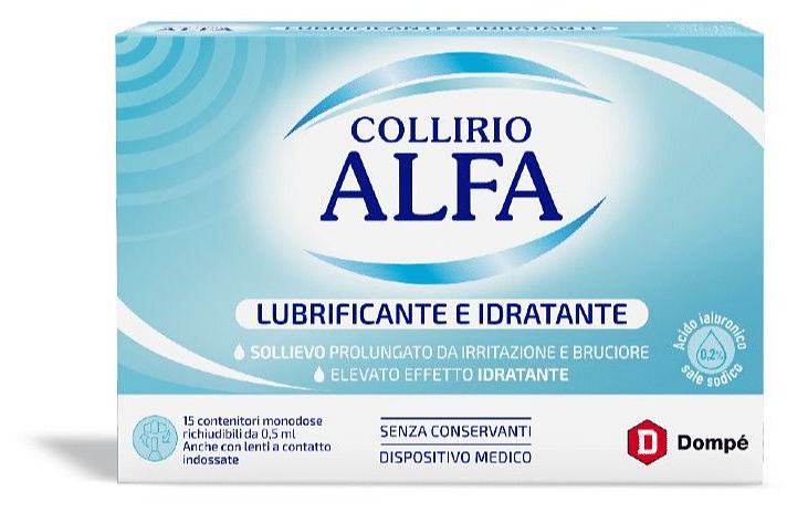 Collirio Alfa Lubrificante/Idratante 15 Fiale Monodose