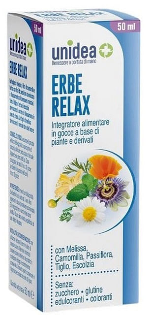 Unidea Erbe Relax Gocce 50 Ml