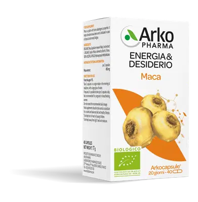 ARKO CAPSULE MACA BIO 40 CAPSULE ARKO CAPSULE MACA BIO 40 CAPSULE