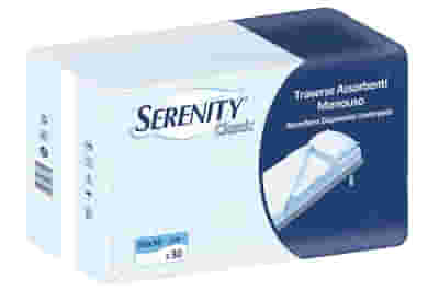 TRAVERSA SALVAMATERASSO PER INCONTINENZA SERENITY RELAX 60X90 CM 30 PEZZI
