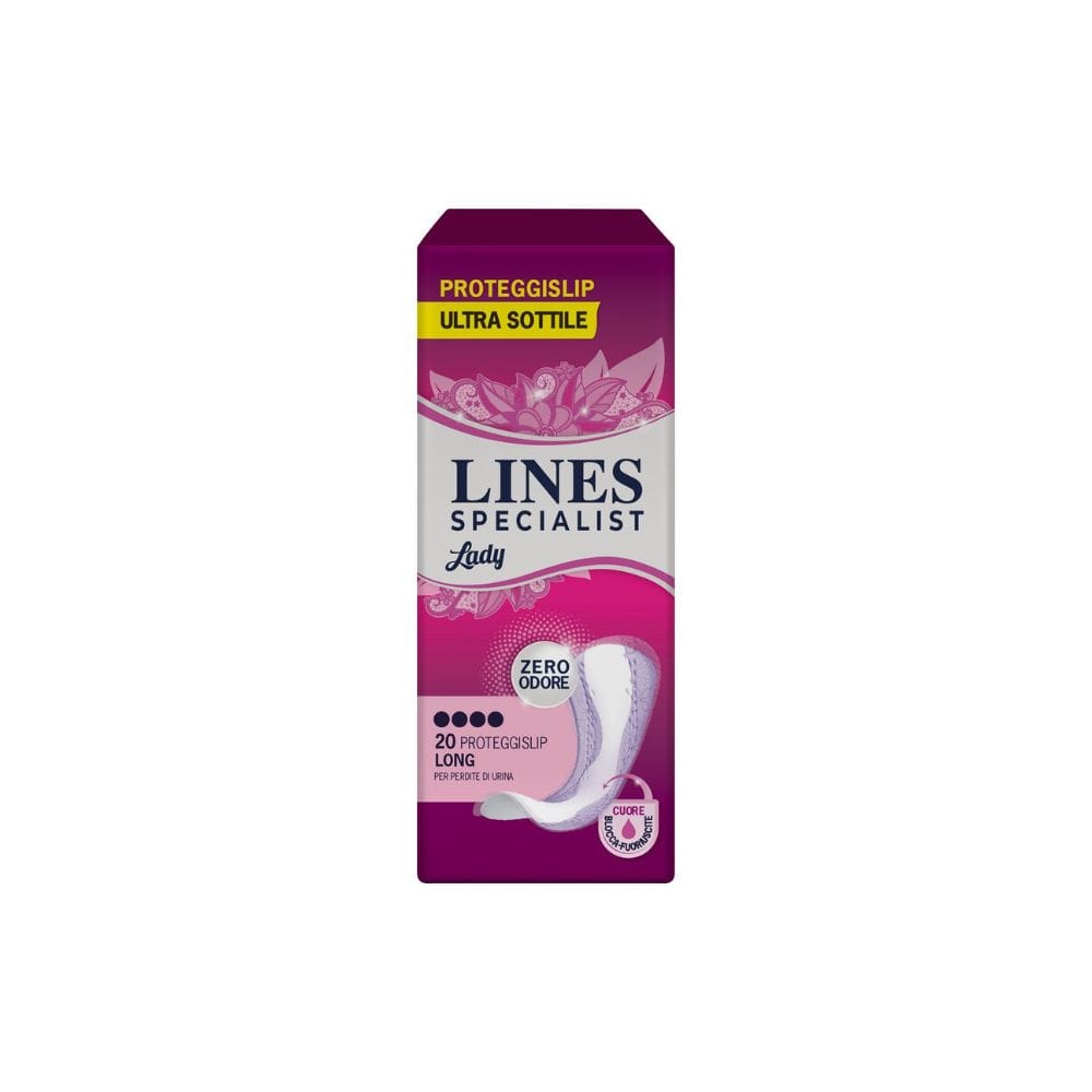 ASSORBENTI PER INCONTINENZA LINES SPECIALIST LADY LONG 20 PEZZI