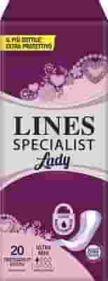 ASSORBENTI PER INCONTINENZA LINES SPECIALIST LADY ULTRAMINI 20 PEZZI