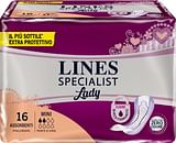 ASSORBENTI PER INCONTINENZA LINES SPECIALIST LADY MINI 16 PEZZI