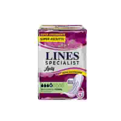 ASSORBENTI PER INCONTINENZA LINES SPECIALIST LADY 4 NORMAL 10 PEZZI