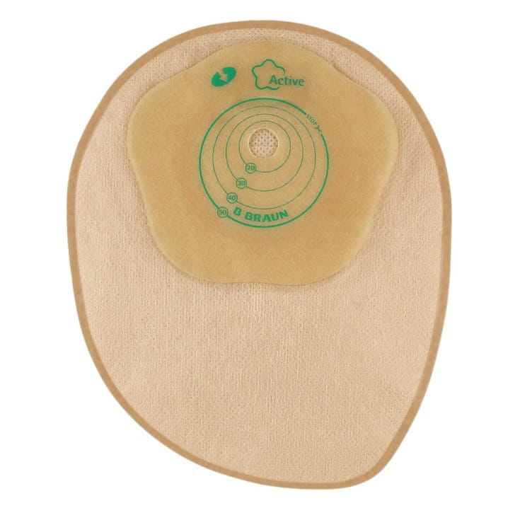 SACCA COLOSTOMIA FLEXIMA ACTIVE MINI BEIGE FINESTRA ISPEZIONABILE RITAGLIABILE 15-45MM 30 PEZZI