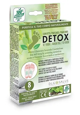 CEROTTI DETOX PIEDI TE' VERDE 8 PEZZI CEROTTI DETOX PIEDI TE' VERDE 8 PEZZI